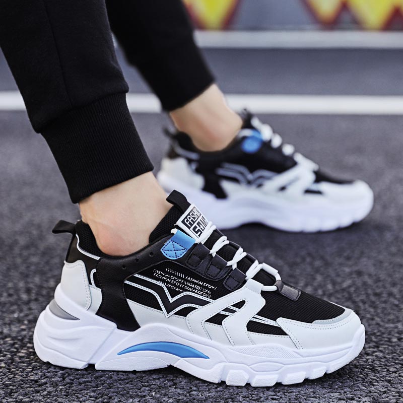 Ethnic Music For Fashion Show - Big Size Chunky Hoogte Man Sneakers