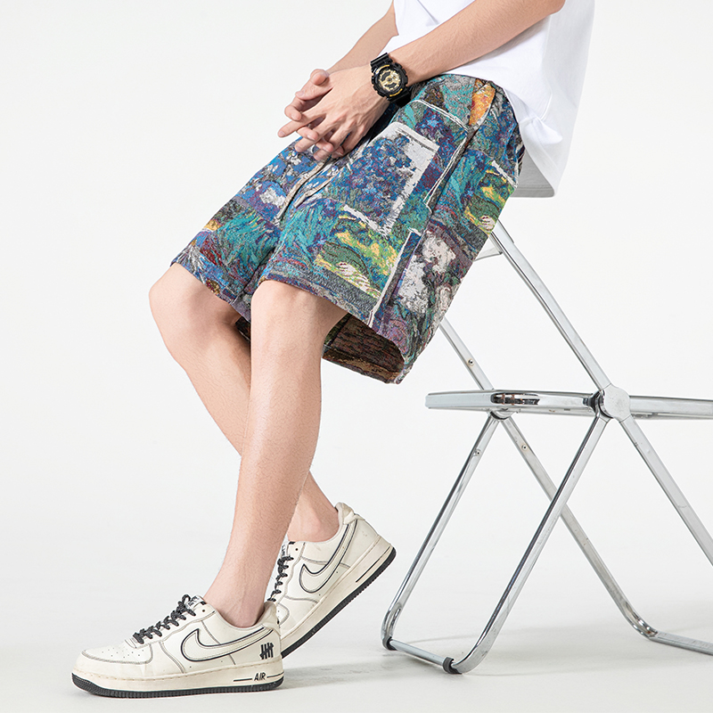 Ethnic Wear Fashion Brand - Modieuze merkserie strandbroek met luipaardprint in