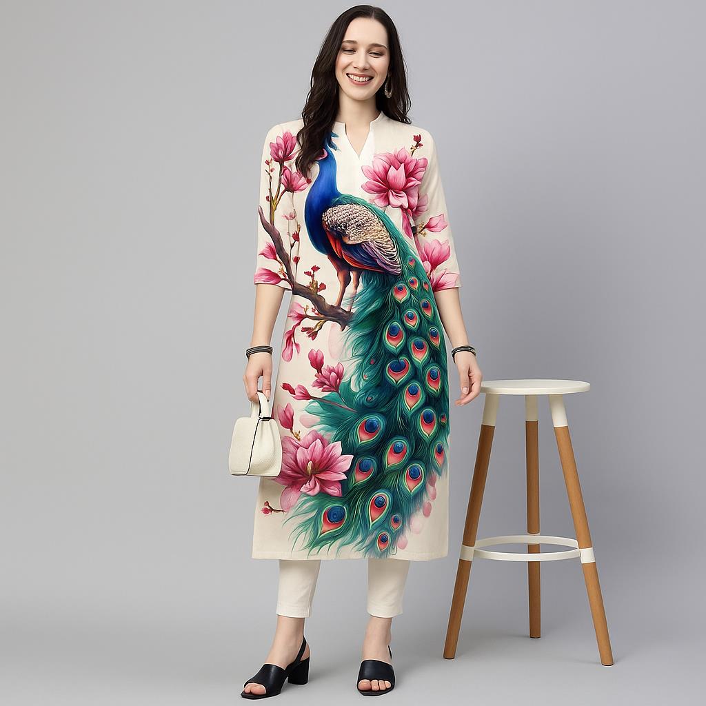 Pauw Dames Kurt Casual Mode Ju - Ethnic Fashion Kurtis recensie en prijs