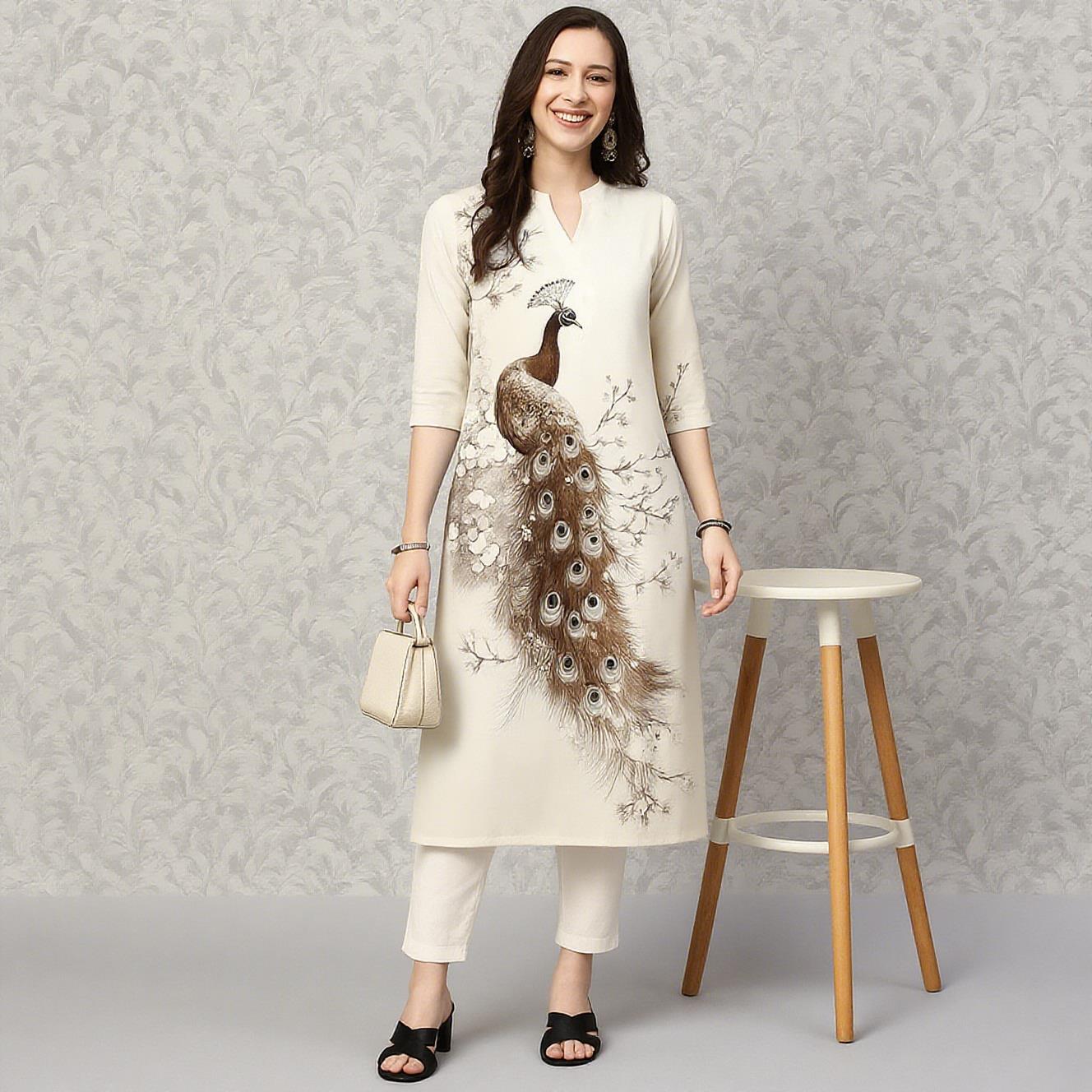 Pauw Dames Kurt Casual Mode Ju - Ethnic Fashion Kurtis recensie en prijs