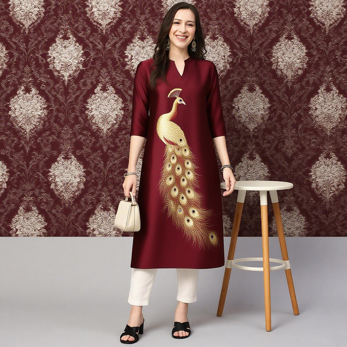 Pauw Dames Kurt Casual Mode Ju - Ethnic Fashion Kurtis recensie en prijs