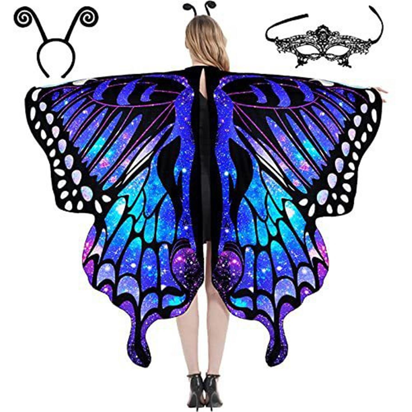 Halloween Gradient Cape Kostuu - Ethnic Wear Fashion Brand recensie en prijs