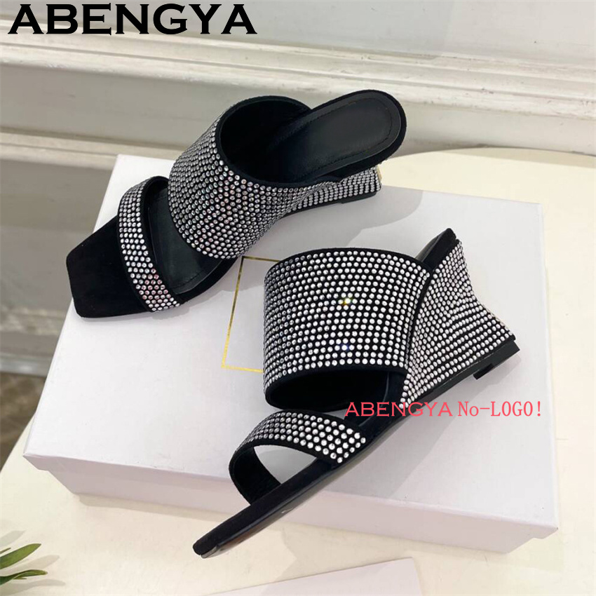 Elegante stijl strass slippers - Ethnic Fashion Week recensie en prijs