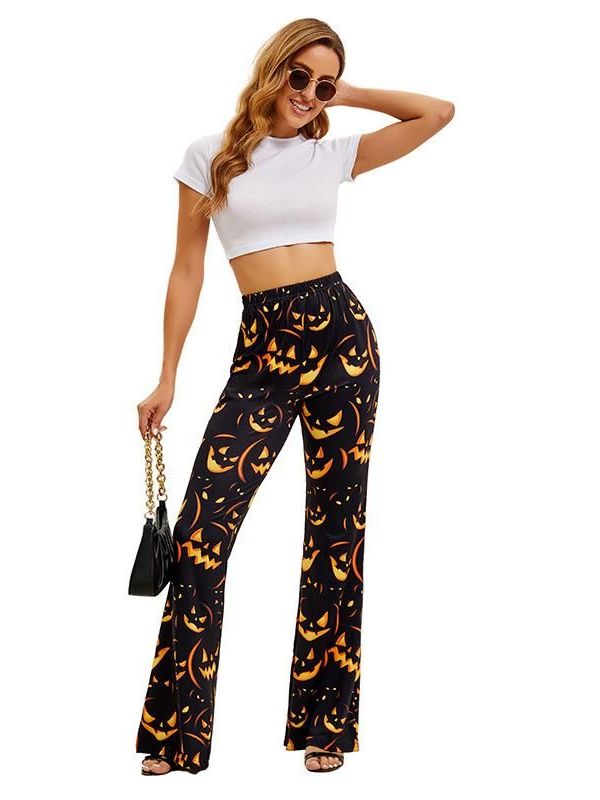 Halloween Bat Pumpkin Print Da - Ethnic Wear Fashion Brand recensie en prijs