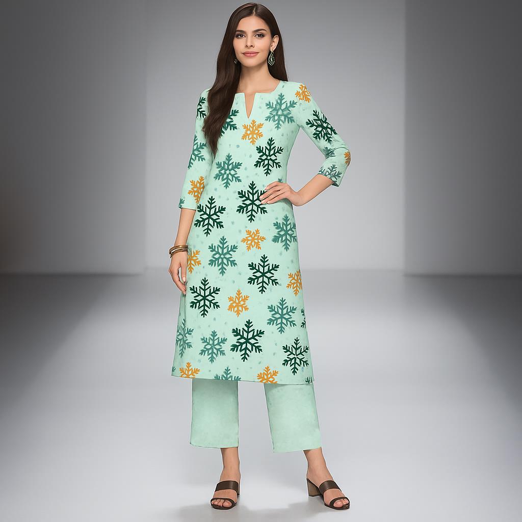Moslim Kurt dames casual mode  - Ethnic Fashion Kurtis recensie en prijs
