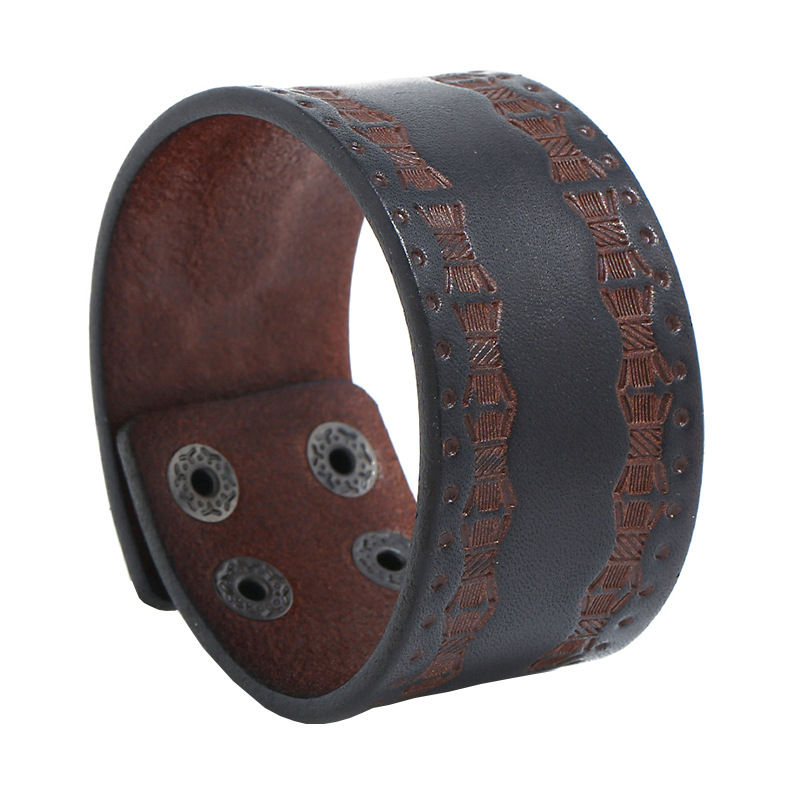 Retro Bruine Brede Koeienhuid  - Ethnic Fashion Pk recensie en prijs