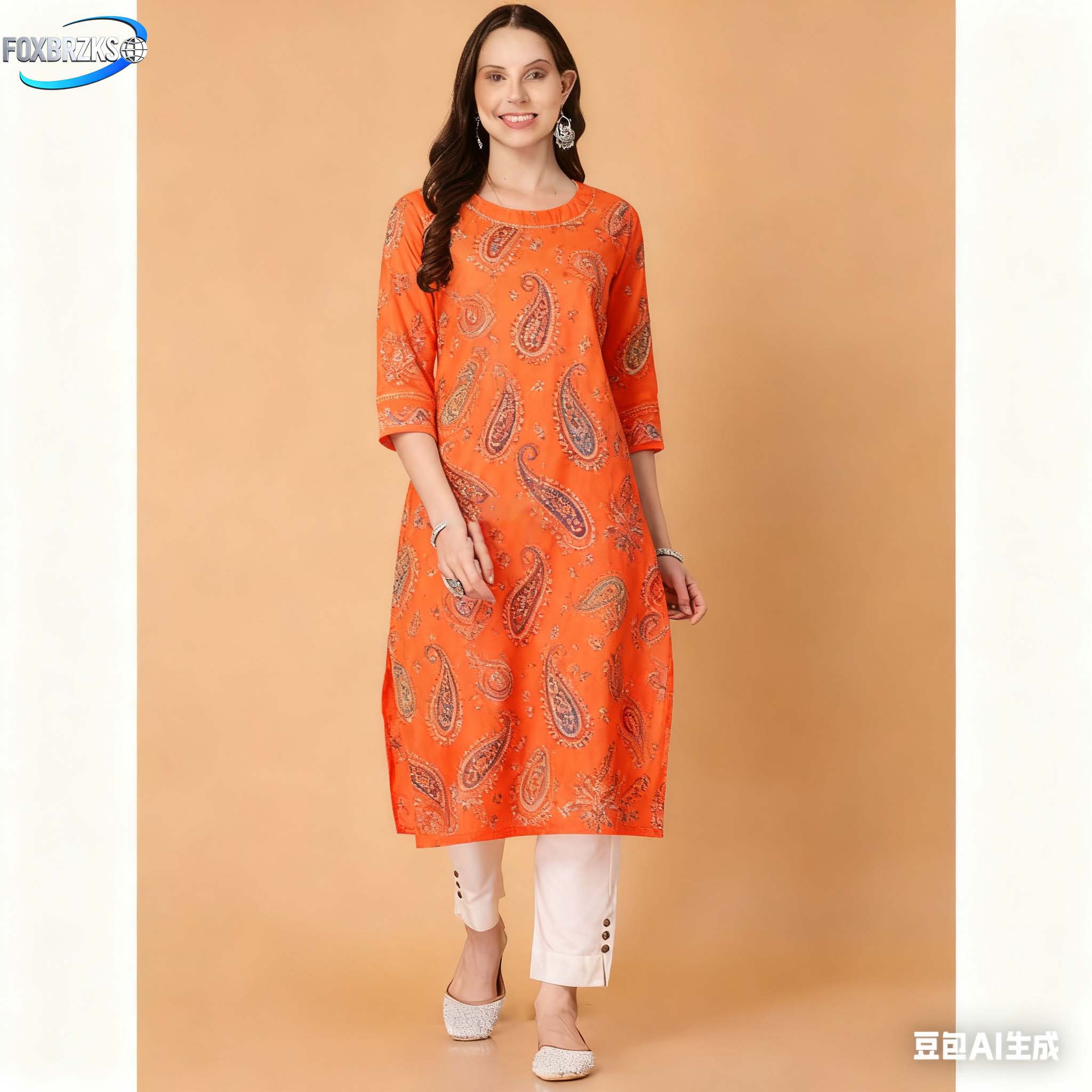 Nationale stijl Kurt Damesmode - Ethnic Fashion Kurtis recensie en prijs