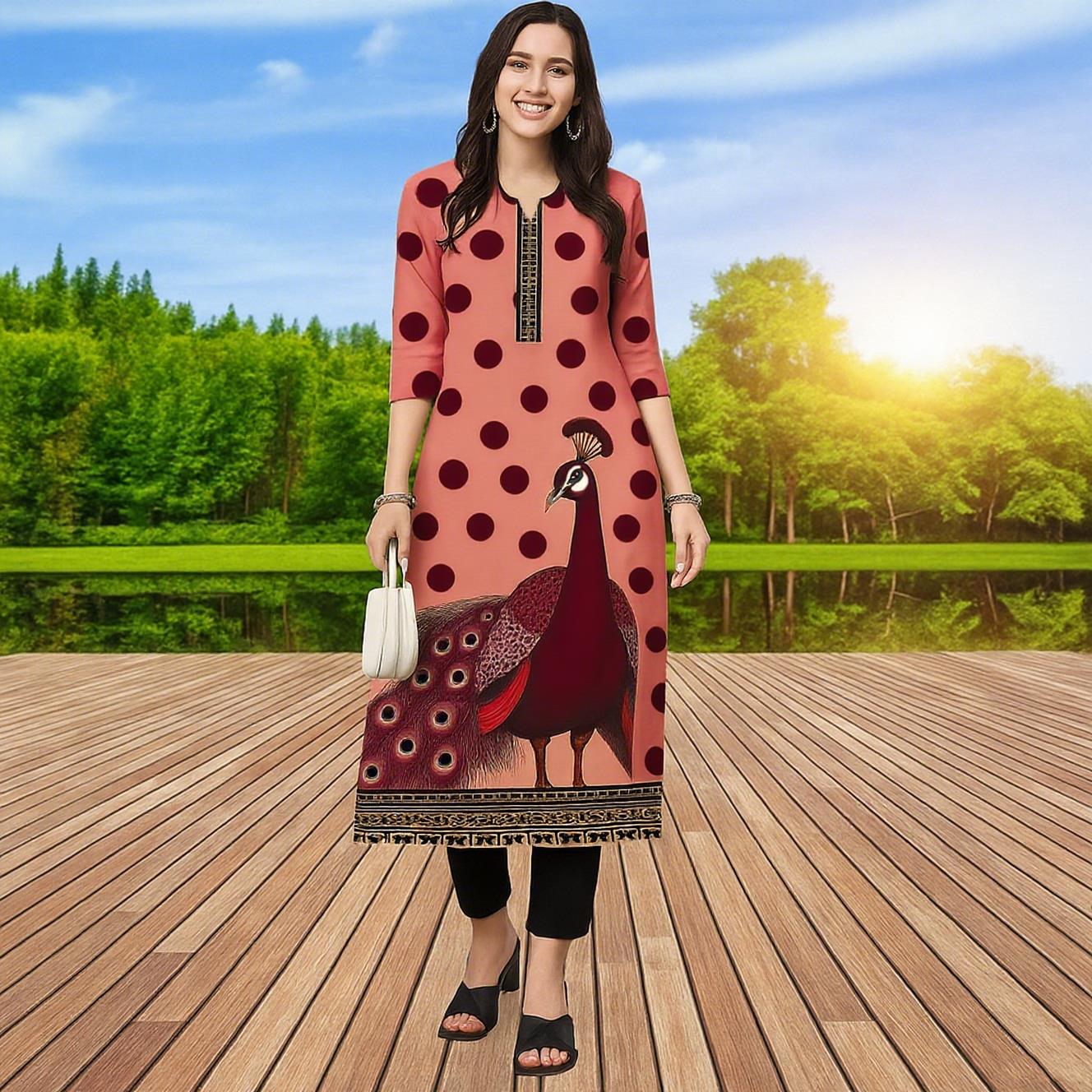 Moslim Kurt Vrouwen Casual Mod - Ethnic Fashion Kurtis recensie en prijs