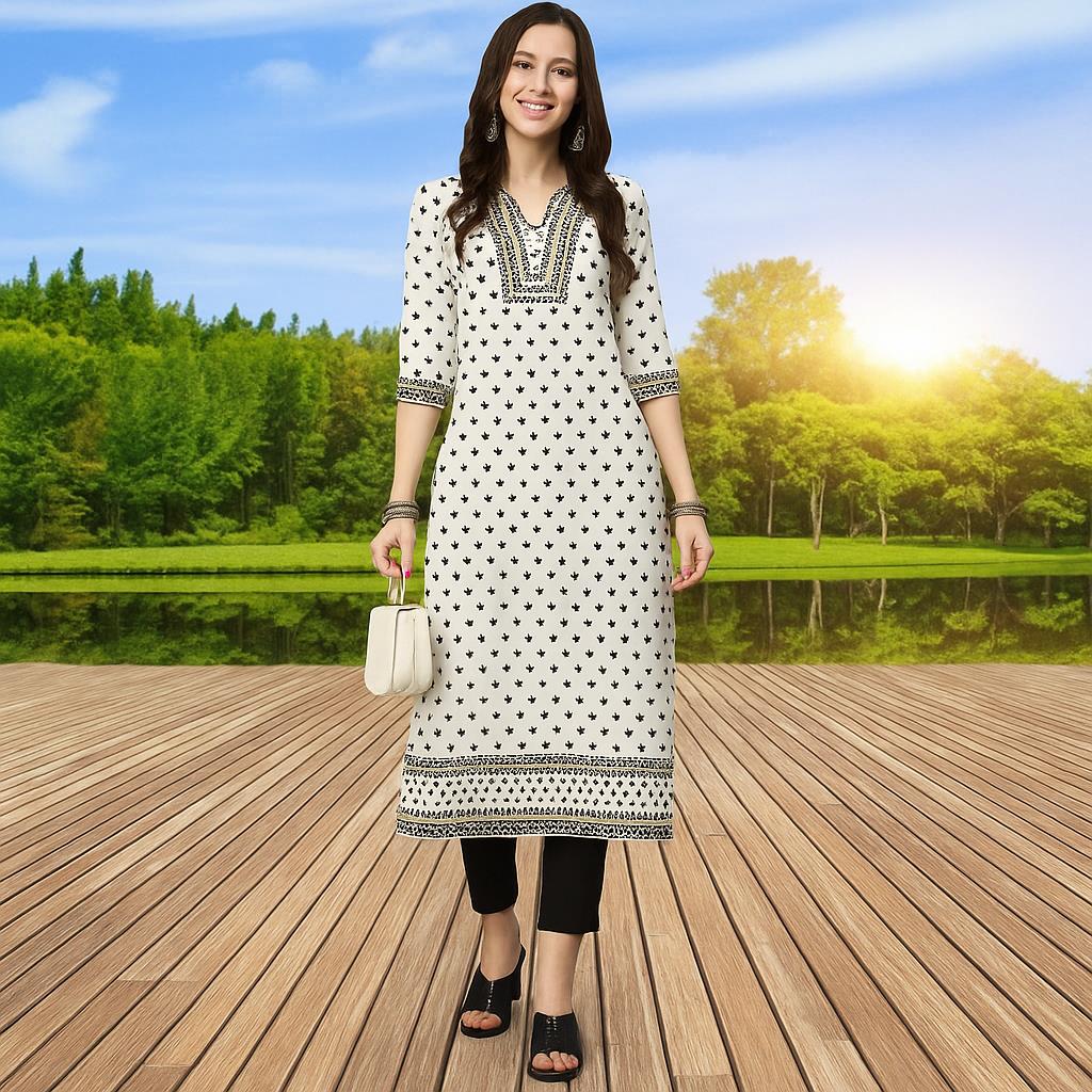Moslim Kurt Vrouwen Casual Mod - Ethnic Fashion Kurtis recensie en prijs