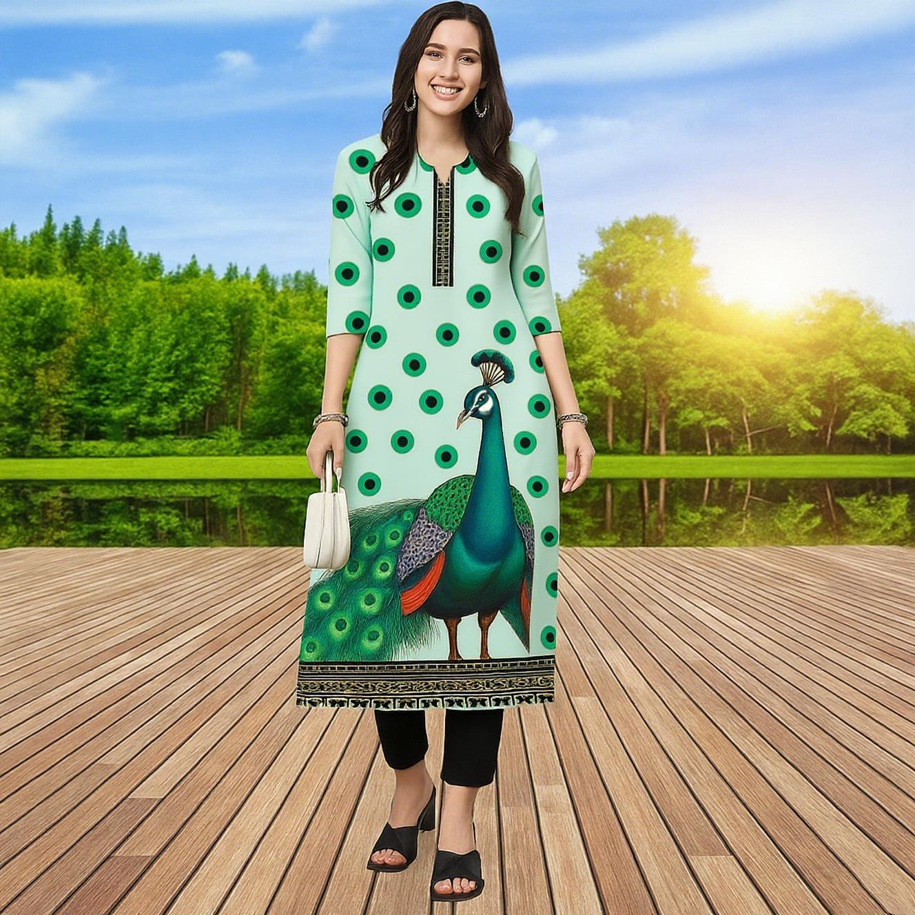 Moslim Kurt Vrouwen Casual Mod - Ethnic Fashion Kurtis recensie en prijs